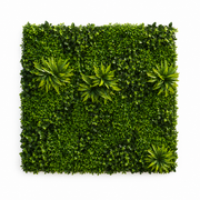 Planta Artificială Panou de Gard Viu Cimișir, 100 x 100 cm, Verde