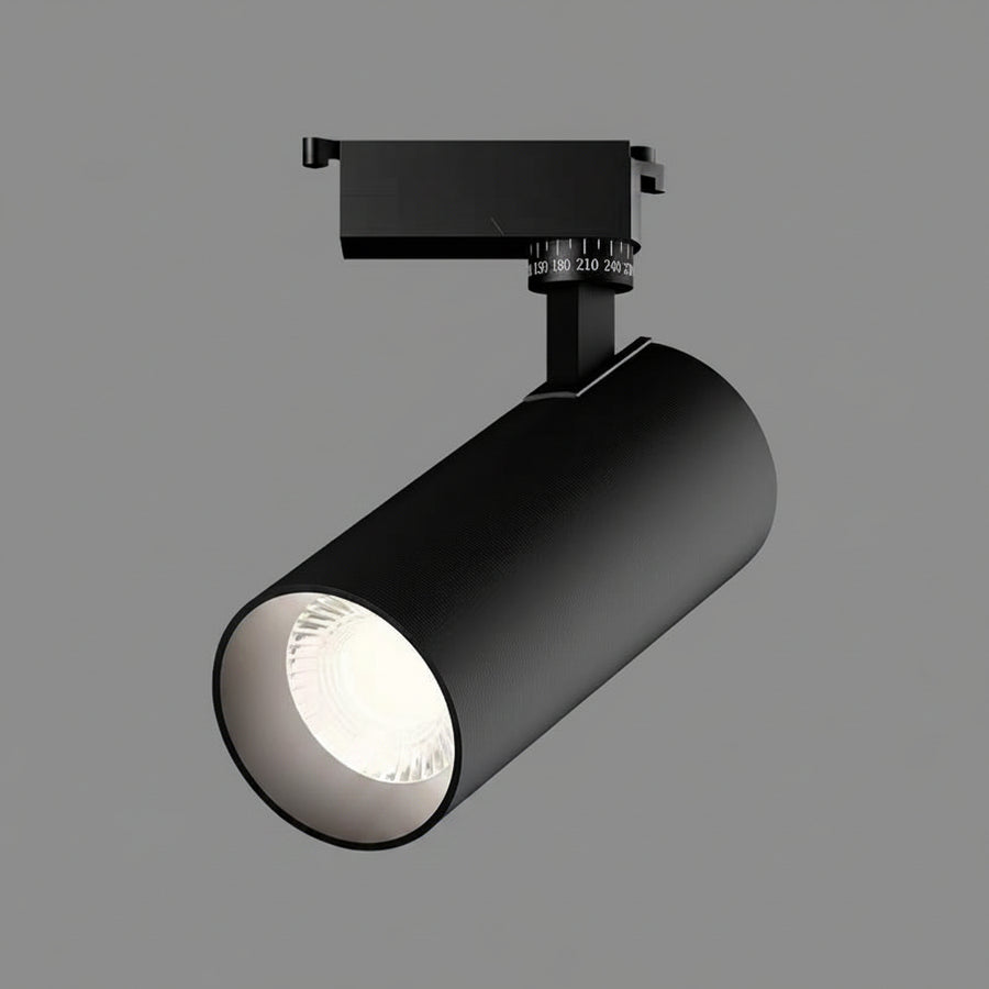 Proiector LED Sina, Lumina Rece 6000K, 15.7x7cm, Putere 19W, Metal, Negru