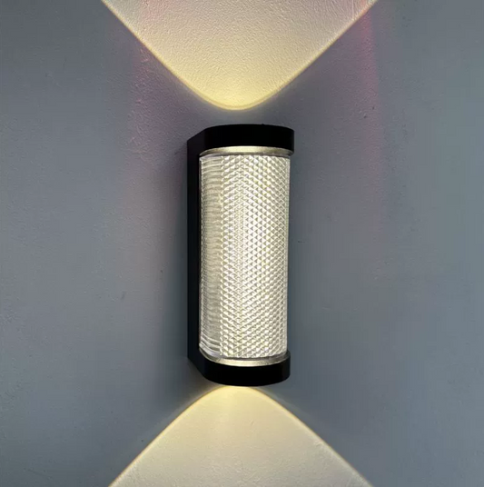 Aplica LED de Exterior AX155, Lumina Calda, 8W, Metal, Negru Aplice de Exterior Default Title Alessandro Design