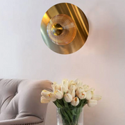 Aplica LED Decorativa DOME Lumina Rece/Neutra/Calda Auriu Aplice de Interior Default Title Alessandro Design