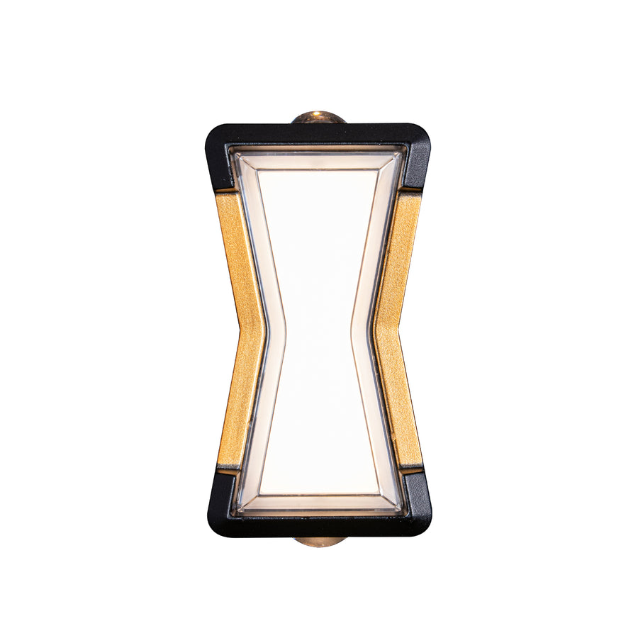 Aplica LED AX216 de Exterior si Interior, 2 Surse x 10W, Metalic, Negru, 3000K Aplice de Exterior Default Title Alessandro Design