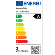 LED-es kerek tükör, 80 cm, Serenite MotionGlow Marcello, páramentesítő rendszer, óra és hőmérő, szabályozható tükrök Marcello alapértelmezett cím Alessandro Design