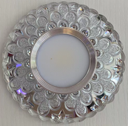 Spot LED ORBITA, 5W, Rotund, Lumina Rece + RGB, Alb, Rasina si Sticla Spot LED Default Title Alessandro Design