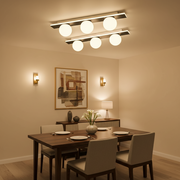 Lustra LED TRION, Lumina Calda/Neutra/Rece, 3xG9, 24W, Negru, Metal si Acril