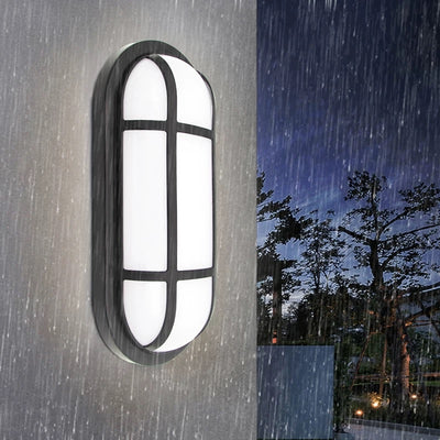 Kültéri LED fali lámpa AX321/162BK, 12W, IP65, fehér és fekete