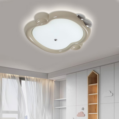 LED csillár 8056WH, 57W, fehér akril, fény 3000K/4000K/6000K