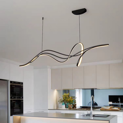 Lustra LED suspendata cu telecomanda LIBRE, 42W, lumina Rece/Calda/Neutra, Dimabila, Negru, Inaltime Reglabila Lustre LED cu Telecomanda Default Title Alessandro Design