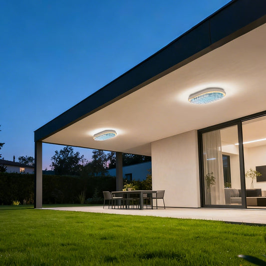 Aplica LED de Exterior AX325/270WH, IP65, Alb Aplice de Exterior Default Title Alessandro Design