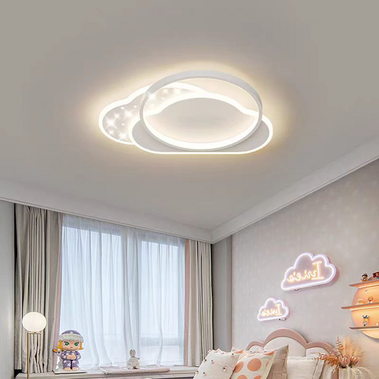 LED csillár távirányítóval NUVIA 71W, felhő, hideg/meleg/semleges fény, szabályozható, fehér LED-es csillár távirányítóval Alapértelmezett cím Alessandro Design