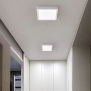 LED négyzet alakú mennyezeti lámpa, 36 W, 22x22 cm, hideg fény, 6000 K, fehér LED mennyezeti lámpa Alapértelmezett cím Alessandro Design
