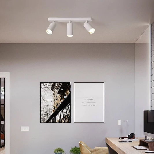 Lustra Joom cu Proiector Liniar 3XGU10 Alb Lustre LED Default Title Alessandro Design