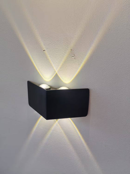 Aplica LED AX230, Exterior, 4 Surse, 4W, Negru, 3000K Aplice de Exterior Default Title Alessandro Design