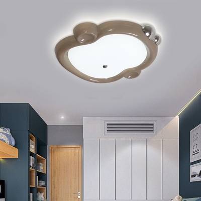LED csillár 8056BN, 57W, barna akril, világos 3000K/4000K/6000K