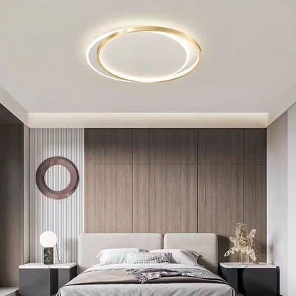 LED csillár távirányítóval SOLARA 51W, 2 kör, hideg/meleg/semleges fény, szabályozható, aranyfehér LED csillárok távirányítóval Alapértelmezett cím Alessandro Design