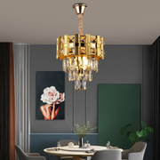 Candelabru Cristal BRAN Petito 3xE14, Diametru 30cm, Auriu Lucios, Inaltime Reglabila Candelabre Cristal Default Title Alessandro Design