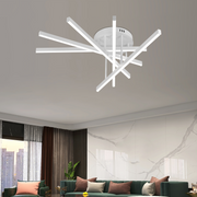 LED csillár távirányítóval GIO, 68 W, 5 elem, hideg/meleg/semleges fény, szabályozható, fehér LED csillár távirányítóval Alapértelmezett cím Alessandro Design