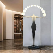 Anatolio LED állólámpa 24W 4000KFém fekete Veioze & állólámpa Alapértelmezett cím Alessandro Design
