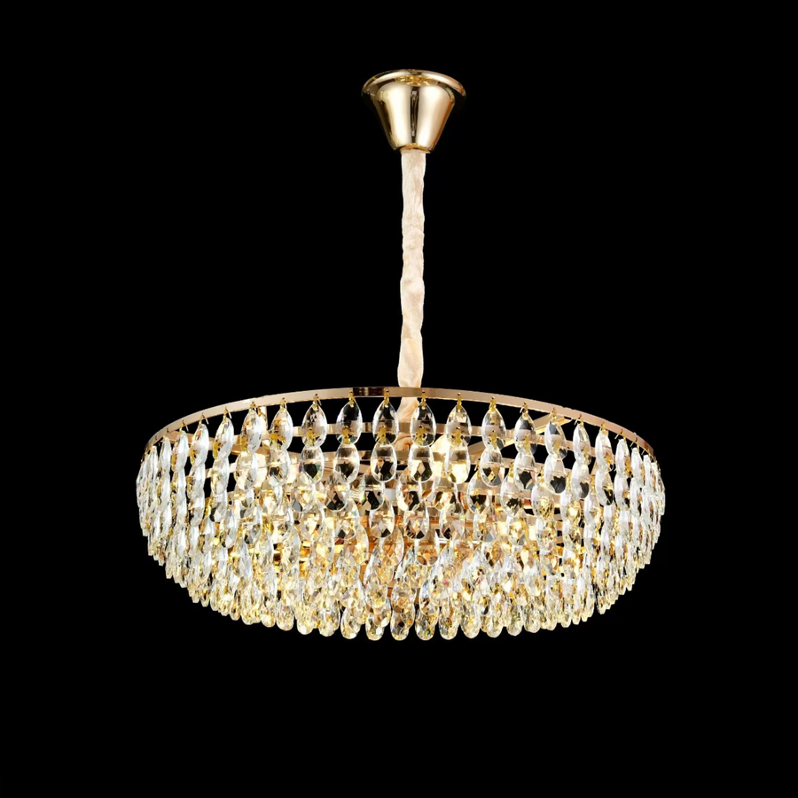 Candelabru Cristal CC1677/400GD, 4xE14, Auriu Lucios, Inaltime Reglabila, Metal si Cristal Candelabre Cristal Default Title Alessandro Design