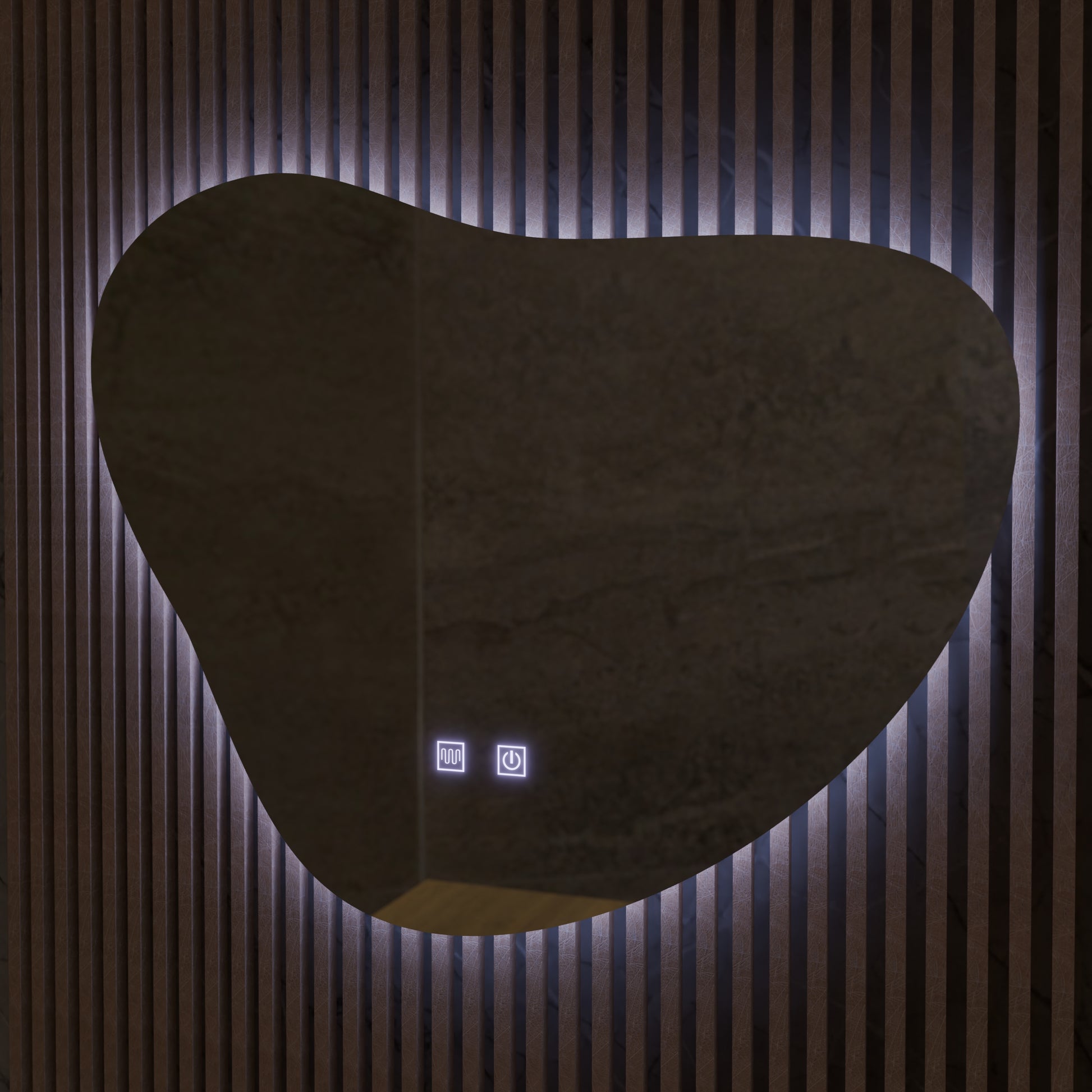 Mirror LED Touch Avonita Demist System 87X70cm, E83S/87X70 Tükrök Korman E Alapértelmezett cím Alessandro Design
