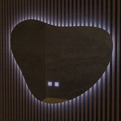 Mirror LED Touch Avonita Demist System 87X70cm, E83S/87X70 Tükrök Korman E Alapértelmezett cím Alessandro Design