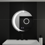 LED kerek tükör, 80 cm, Orbis Touch, páramentesítő rendszer, szabályozható, E31S/80X80 tükrök Korman E alapértelmezett cím Alessandro Design