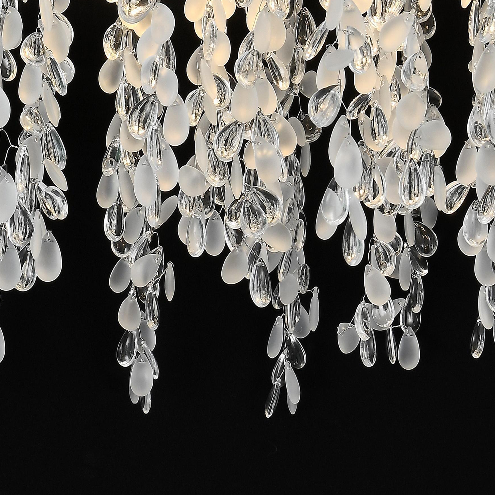 Candelabru Cristal WILLOW, 9x E14, Diametru 50cm, Crom Candelabre Cristal Default Title Alessandro Design