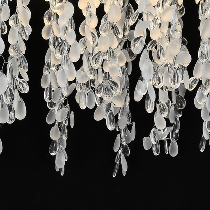 Candelabru Cristal WILLOW, 9x E14, Diametru 50cm, Crom Candelabre Cristal Default Title Alessandro Design