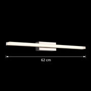 Aplica LED, COMO, 7W, liniara, lumina Calda/Neutra/Rece, Crom Aplice de Interior Default Title Alessandro Design