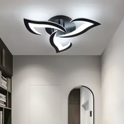 Lustra LED cu Telecomanda LT660/3BK, 3 Elemente, 32W, Lumina 3000/4000/6000K, Negru, Inaltime Reglabila Lustre LED cu Telecomanda Default Title Alessandro Design