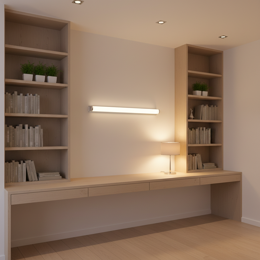 Aplica LED de Baie, GARDA, 10W, liniara, lumina Calda/Neutra/Rece, Crom Aplice de Interior Default Title Alessandro Design