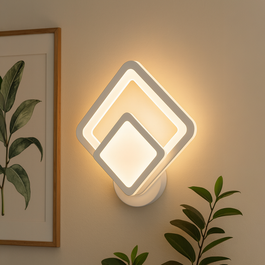 Shani LED fali lámpa, 23 W, fehér, hideg/meleg/semleges fény Beltéri fali lámpák Alapértelmezett cím Alessandro Design