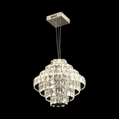 Crystal csillár CC6705/500CR 9x E14, átmérő 49cm, fényes króm, állítható magasság
