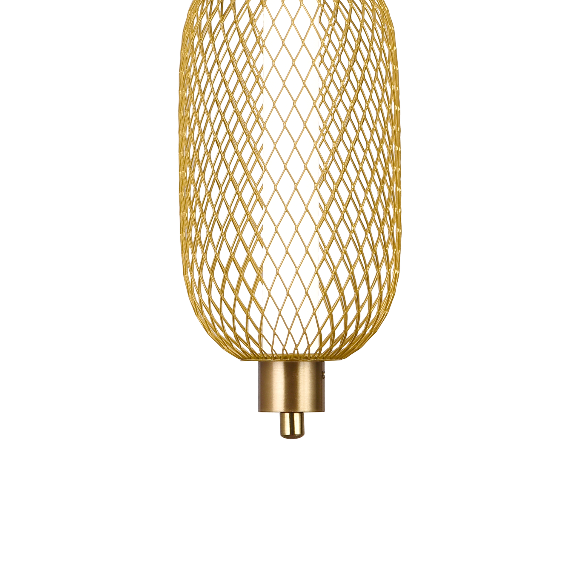 Lustra LED Suspendata LM551/4GD, 23W, Lumina 3000/4000/6000K, Auriu, Inaltime Reglabila Lustre Moderne Default Title Alessandro Design