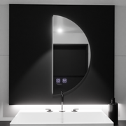 Semiluna LED tükör 50x100cm, érintőíves, páramentesítő rendszer, szabályozható tükrök Korman E alapértelmezett cím Alessandro Design