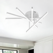 LED csillár távirányítóval GIO, 68 W, 5 elem, hideg/meleg/semleges fény, szabályozható, fehér LED csillár távirányítóval Alapértelmezett cím Alessandro Design