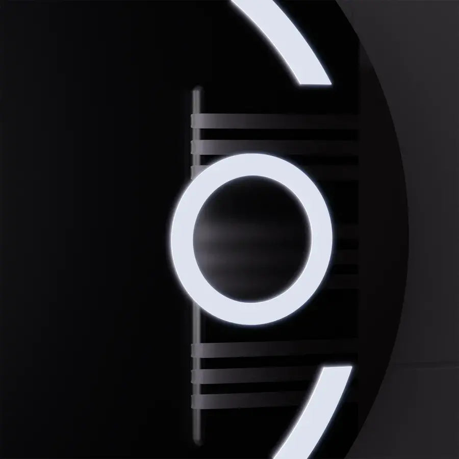 LED kerek tükör, 60 cm, Visio MotionGlow Marcello, páramentesítő rendszer, óra és hőmérő, kozmetikai nagyító, szabályozható tükrök Marcello alapértelmezett cím Alessandro Design