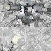 Schönbrunn kristálycsillár, 12x G9, átmérő 60 cm, fényes króm, állítható magasságú modern csillárok alapértelmezett cím Alessandro Design
