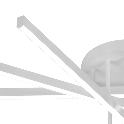 LED csillár távirányítóval GIO, 68 W, 5 elem, hideg/meleg/semleges fény, szabályozható, fehér LED csillár távirányítóval Alapértelmezett cím Alessandro Design