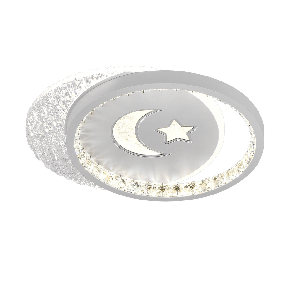LED csillár PERU 34W, 2 kör, hideg/meleg/semleges fény, fehér LED csillárok Alapértelmezett cím Alessandro Design