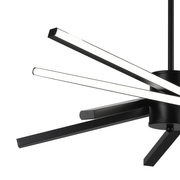 Lustra LED cu Telecomanda LT176/5BK, 69W, 5 Elemente, Lumina Rece/Clada/Neutra, Dimabila, Negru, Inaltime Reglabila Lustre LED cu Telecomanda Default Title Alessandro Design
