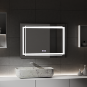 Oglinda LED Rectangulara, 80x60cm, KOVEN Touch, Sistem Dezaburire,Dimabila Oglinzi Korman E Default Title Alessandro Design