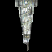 Candelabru Cristal CC8043/600H1800GD, Diametru 60cm, Inaltime 180cm, Auriu Lucios, Inaltime Reglabila, Design Elegant Candelabre Cristal Default Title Alessandro Design