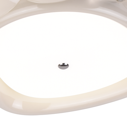 Lustră LED 8057WH, 41W, Acril Alb, Lumina 3000K/4000K/6000K Lustre LED Default Title Alessandro Design