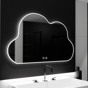 Cloud LED tükör 60x40 cm, Nuvola Touch, páramentesítő rendszer, szabályozható tükrök Korman E alapértelmezett cím Alessandro Design