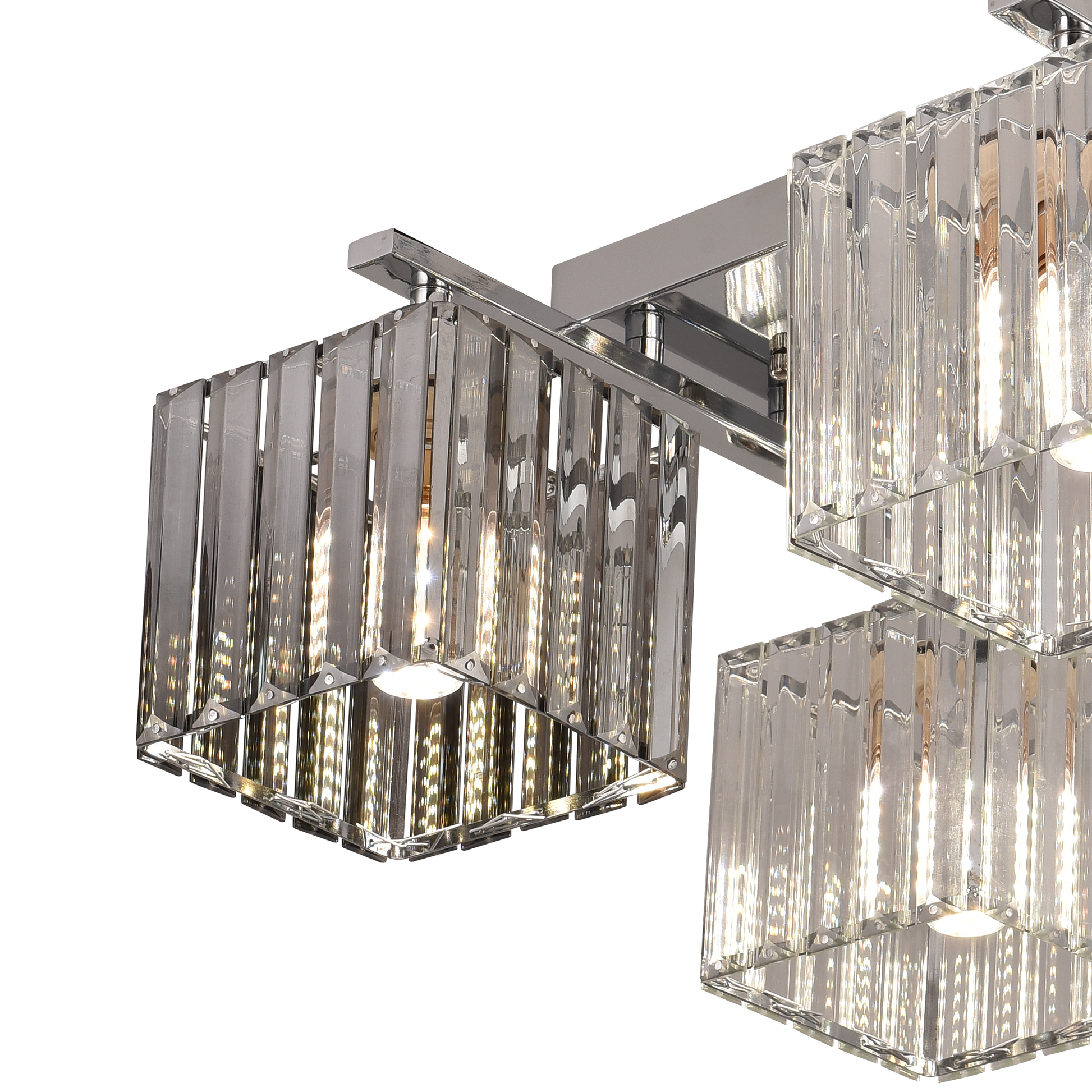 Lustra Georgiana, LC115/4, 4x E27, Crom, Metal Lustre Clasice Default Title Alessandro Design