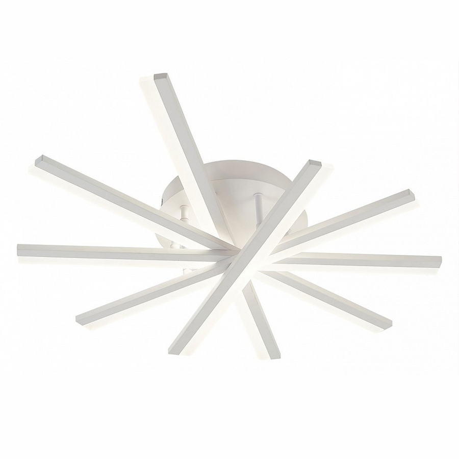 Lustra LED cu telecomanda ZOE, 67W, lumina Rece/Calda/Neutra, Dimabila, Alb Lustre LED cu Telecomanda Default Title Alessandro Design