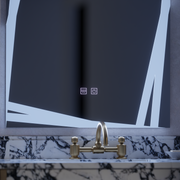 Mirror LED Touch Infinitum Demist System 60x80cm Tükrök Korman E Alapértelmezett cím Alessandro Design