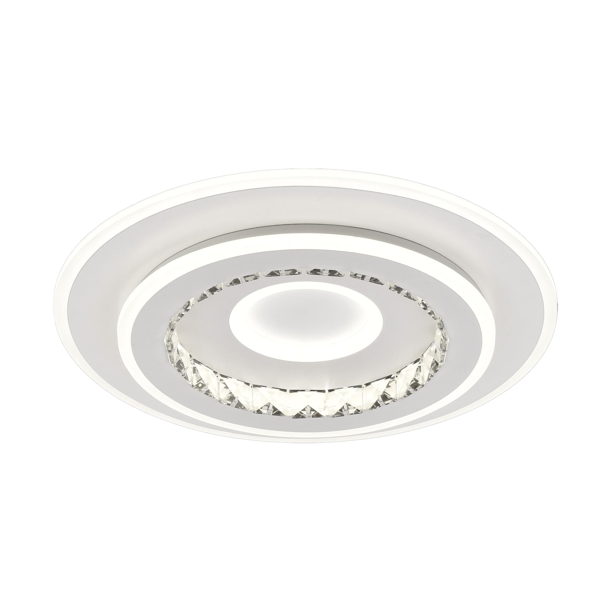 LED csillár DOLIANA 70W, átmérő 50cm, hideg/meleg/semleges fény, fehér LED csillárok alapértelmezett cím Alessandro Design