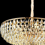 Candelabru Cristal CC1677/400GD, 4xE14, Auriu Lucios, Inaltime Reglabila, Metal si Cristal Candelabre Cristal Default Title Alessandro Design
