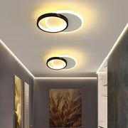SMALON LED fali lámpa 26W, 2 kör, hideg/meleg/semleges fény, fekete fehér LED csillár Alapértelmezett cím Alessandro Design